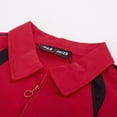thumbnail image 3 of Jack Smith Women's Short Sleeve Moisture Wicking Athletic Golf Polo Shirts Tops & Tees Zipper closure, 3 of 9