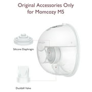 Momcozy Duckbill Valves & Silicone Diaphragm for Momcozy M5, Original Momcozy M5 Breast Pump Replacement Accessories, 1 Pack