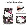thumbnail image 5 of 4 Pieces Car Floor Mat Set Hello Kitty Protection Full Sets Universal Fit for SUV, Sedans, Vans, Trucks, 5 of 7