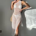 thumbnail image 1 of Falda Ropa de abrigo de bikini con falda de playa con abertura hueca de punto sexy para mujer Cgtredaw Para estrenar, 1 of 1