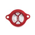 thumbnail image 6 of NS Oil Filter Cover Cap for Honda CRF250R 04-09 CRF250X 04-17 Billet Aluminum Red, 6 of 10