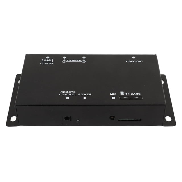 Controlador divisor de vídeo para coche mini divisor de vídeo de 2 canales fácil operación interfaz DC 12V 24V para ANGGREK Otros