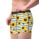 thumbnail image 2 of Fotbe Blue White Striped Sunflower A Calzoncillos Tipo Boxer con Bolsa de Soporte Total para Hombre, X-Temp Fresco, Transpirable y de Secado Rápido-X-Large, 2 of 5