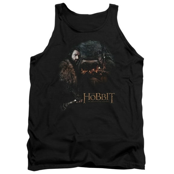 The Hobbit Cauldron Adult Tank Top Black