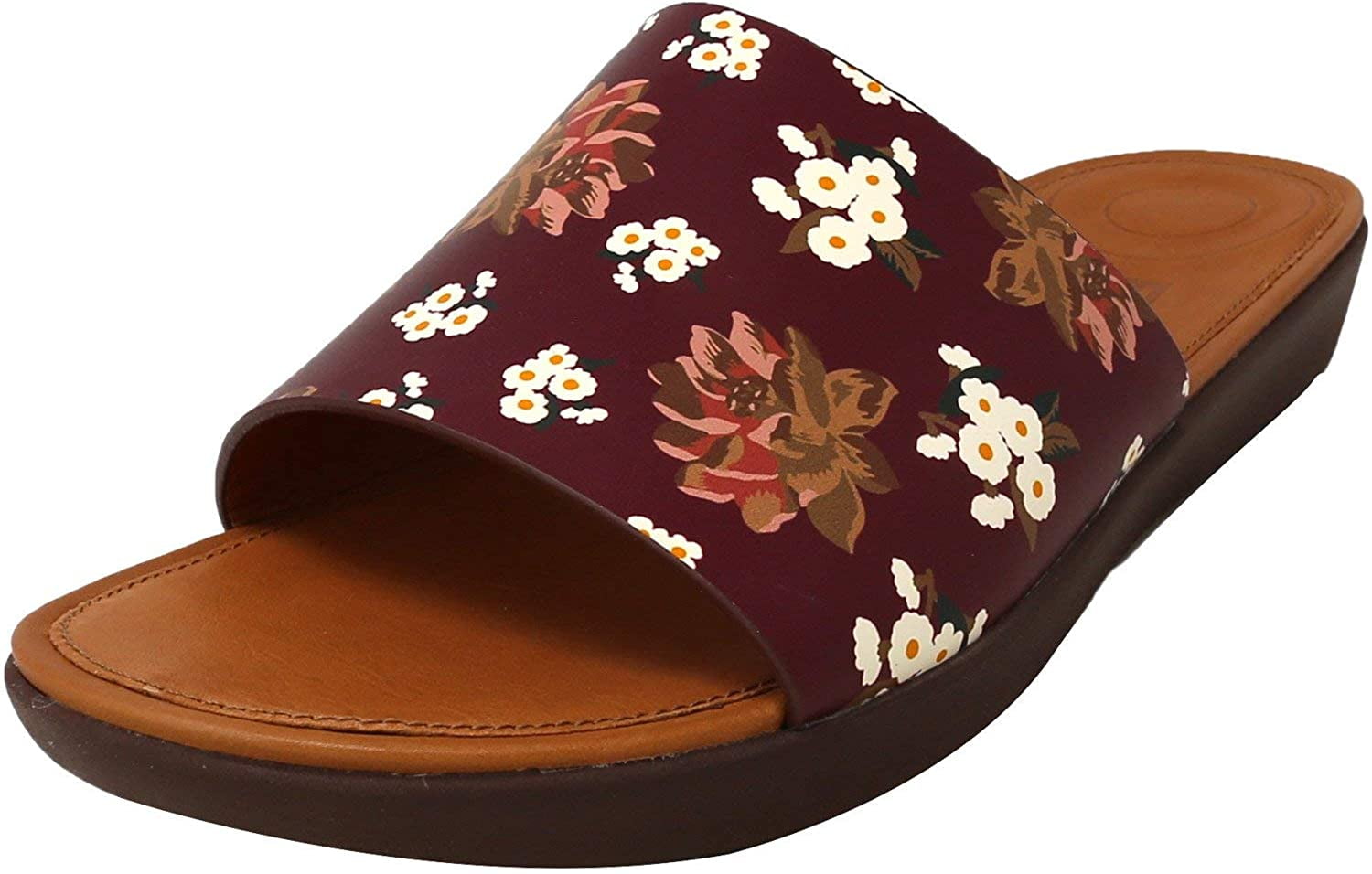 fitflop sola leather slides