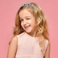 thumbnail image 2 of 6 Pack Silver Dazzling Rhinestone Crown Headbands for Kids Girls Teens Women Brides, Wedding Birthday Party Prom Princess Crystal Tiaras, 2 of 8
