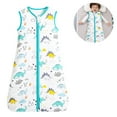 thumbnail image 2 of Sac de Couchage Sans Manches en Coton Super Doux, Léger et Respirant pour Bébés avec Protection à Glissière, 2 of 8