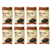 CJ Bibigo Savory Roasted Seasoned Seaweed Snack 8 Packs
