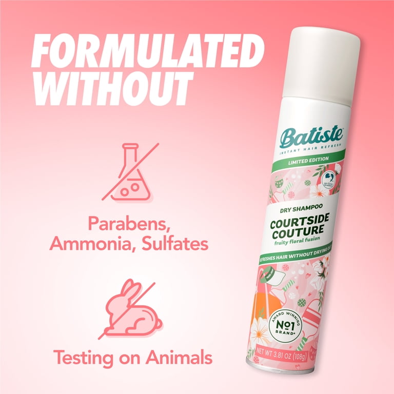 Batiste™ Courtside Couture Limited Edition Dry Shampoo, Absorbs