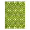 thumbnail image 5 of Unique Loom Moroccan Trellis Shag Collection Area Rug - Meknes (10' x 13' 1" Rectangle Green/Ivory), 5 of 6