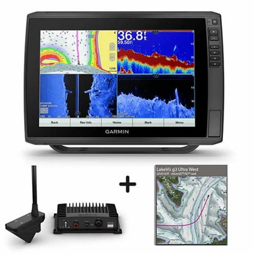 Garmin Echomap Ultra Livescope Garmin Echomap Ultra 126Sv With Panoptix Livescope And Lakevu G3 Ultra West  Bundle Echomap Ultra 126Sv Bundle - Walmart.com