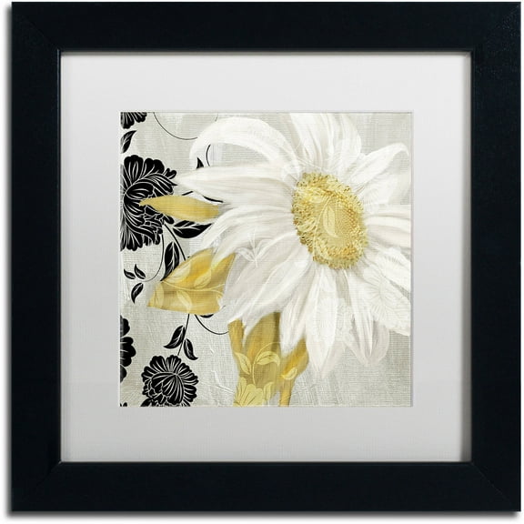 Trademark Fine Art "Sunroom II" Canvas Art by Color Bakery White Matte, Black Frame