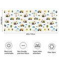 thumbnail image 3 of Cartoon Construction Vehicles Sun Clouds Bathroom Rugs Mat,Non Slip Microfiber Bathroom Rug,Rubber Backing,Soft Bathroom Mats for Bathroom Floor,Tub and Shower,60x24in(150x60cm), 3 of 4