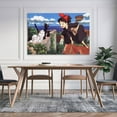 thumbnail image 5 of Kiki's Delivery Service Kiki Anime Wall Art Poster Gifts Bedroom Prints Home Decor Hanging Picture Canvas Painting Posters 24x36inch(60x90cm), 5 of 6