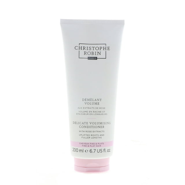 Christophe Robin Revitalisant Volumisant Délicat à l'Extrait de Rose, 6,7 oz