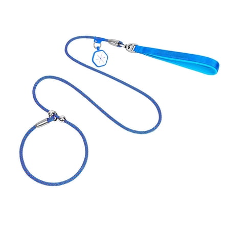 Pet Collars Pet Training Leash with P Ring Control Reflective Obedience Training for Outdoor Indoor Use