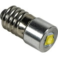 thumbnail image 2 of HQRP 4-12V E10 Upgrade LED Flashlight Bulb, 5W 4.5V 6V 9V 12V LED for Torch Lantern Bike Headlamps Headlights Flashlights Work Lights Miner Safety Light Glove boxes, 2 of 7