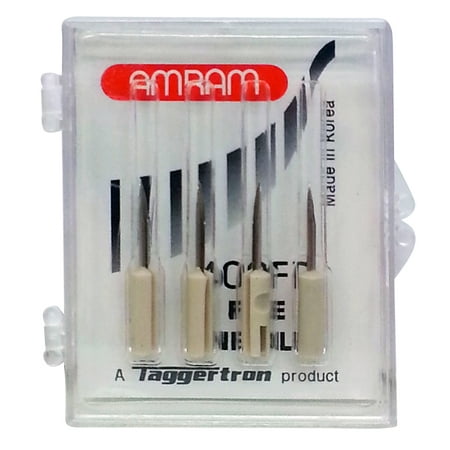 Amram 400FP Fine Tagger Tagging Gun Replacement Needles- 4 (Clothes Tagger Gun Best Price)