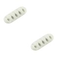 thumbnail image 4 of braveheart Silicone Cable Winder Desktop Management Clip Cable Holders Cable Organizer Good white 2Set, 4 of 6
