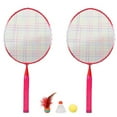 thumbnail image 3 of koolsoo Badminton Rackets Children Shuttlecocks Racquet pink, 3 of 8