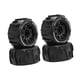 thumbnail image 5 of Neumáticos de coche RC 1/18 Neumáticos de arena RC Neumáticos de control remoto Reemplazo de piezas Accesorio con Negro, 5 of 9