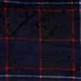 thumbnail image 5 of ClimateRight by Cuddl Duds Foot Pocket Plush Throw - Navy Plaid, Size 50" x 70", 5 of 8
