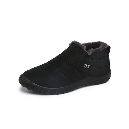 

UKAP Womens Winter Snow Boots Waterproof Anti-Slip Ankle Booties Outdoor Warm Faux Fur Lined Shoes