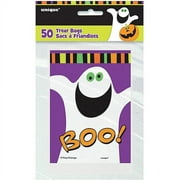 Pumpkin Boo Halloween Favor Bags, 50ct