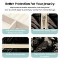 thumbnail image 3 of Crow Travel Portable Square Jewelry Organizer Box - Earring Holder, Ring, Necklace, Bracelet Storage - Suitable for Girls and Women - Jewelry Stand, Jewelry Boxes, 3 of 6