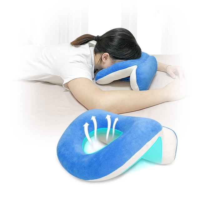 Almohada AOSSA boca abajo para personas que duermen boca abajo después de una cirugía ocular