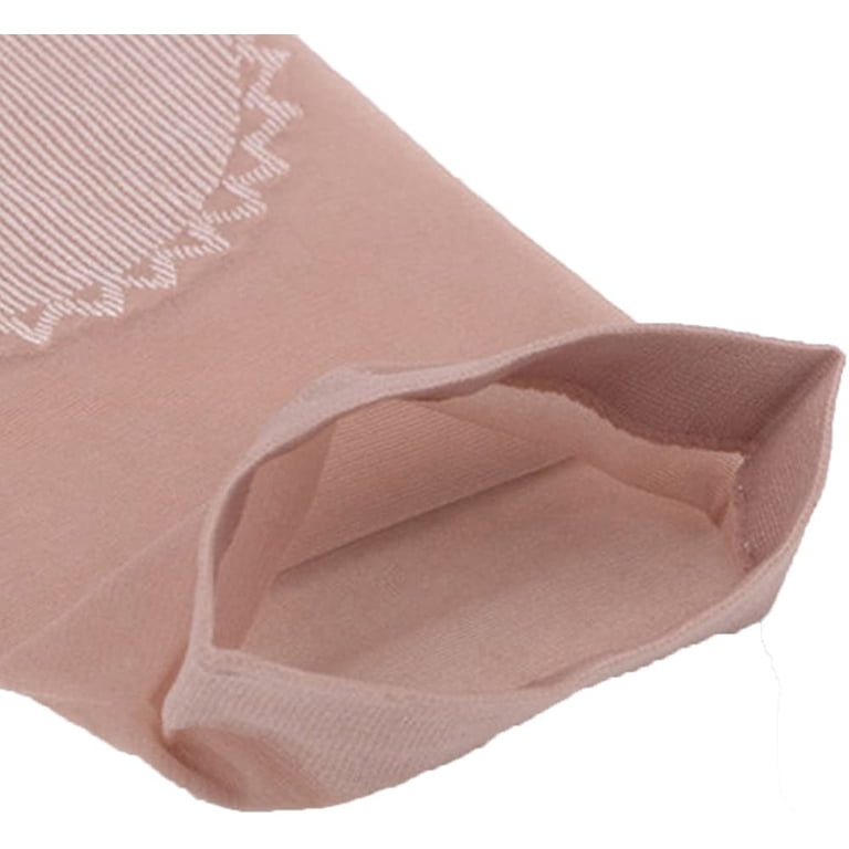 Lifewheel 12 Pairs Cozy Silky Anti-Slip Cotton Sole Sheer Ankle High