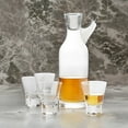 thumbnail image 5 of American Atelier Whiskey Decanter and Shot Glasses, 5 Piece Set Airtight Stopper for Wine, Bourbon, Brandy, 29-Ounce Bottle 3-Ounce Shot Glasses Set of 4, 5 of 6
