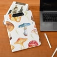 thumbnail image 6 of Colorful Mushrooms Foldable Binder Folder Clipboard with Pen Slot Double Clips A4 Size File Storage, 6 of 8