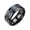 Blue 10, variant on YUEHAO accessories Rings Adult Fashion New Three-color Carbon Fiber Couple Ring Titanium Steel Ring Blue 10