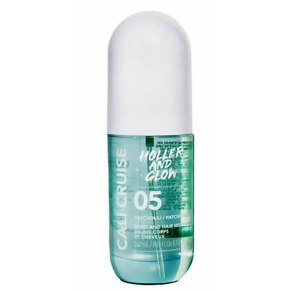 Holler And Glow Cali Cruise Patchouli Body & Hair Mist, 240ml