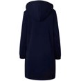 thumbnail image 2 of Style Sortie Automne Hiver Femmes Chaud à Fermeture Éclair Ouvert Boîte de Nuit Long Manteau Veste Hauts Vêtements de Sortie Chandail à Capuchon Vêtements de Sortie Chandail à Capuche TG, 2 of 6