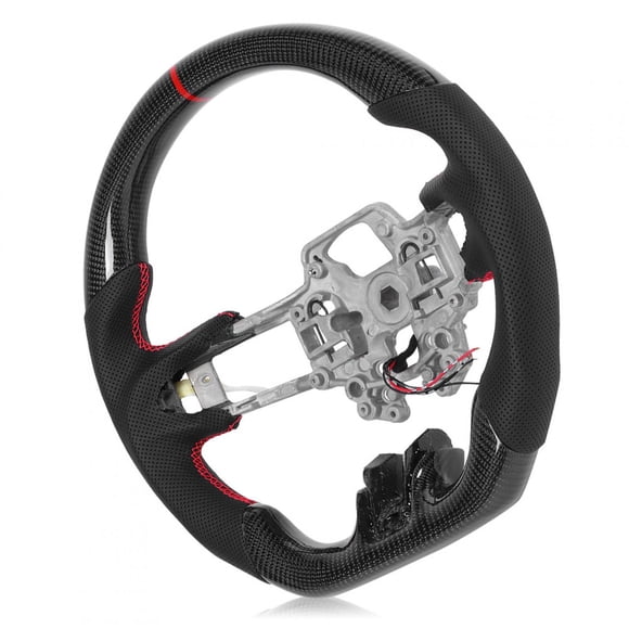 Steering Wheel Carbon Fiber Steering Wheel Heated Steering Wheel Steering Wheel For Car Modified Accessory Carbon Fiber Heated Steering Wheel Fit For EcoBoost GT Shelby GT350