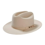 Stetson mens Royal Deluxe Open Road (Silverbelly, 7 3/8)