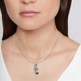 thumbnail image 3 of LeCalla 925 Sterling Silver Caviar Bead Seahorse Pendant Necklace for Women and Teen 37MM, 3 of 9