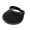 Black, variant on bestolf Women Sun Hat Empty Top Adjustable Buckle Foldable Cap Summer Cycling Hiking Air Circulation Hat