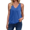 thumbnail image 1 of UPPADA Womens Tank Tops Summer Sleeveless Shirts Ladies Ribbed Wide Shoulder Straps Tees Racerback Tight Slim Fitted Workout Tank Tops Fitted Tops Racer Back Blouses,Clearance Sales Today, 1 of 8