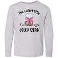 thumbnail image 3 of Inktastic The Cutest Little Jelly Bean Long Sleeve Youth T-Shirt, 3 of 5