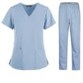 thumbnail image 4 of Uniformes Médicaux en Tissu à Manches Courtes pour Femmes Infirmières, 4 of 5