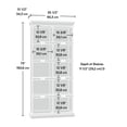 thumbnail image 4 of Sauder® Barrister Lane Tall Bookcase, 4 of 8