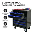 thumbnail image 2 of ARTMAN 6-Drawer Tool Storage Chest with  Lockable Wheel,6 Drawer  Tool Storage Cabinet for Garage, Warehouse , Repair Shop, 2 of 11