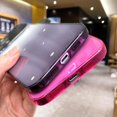 thumbnail image 3 of for Phone 14 Pro Max Case Gradient Crystal Case, Wide Lens Camera Protection Clear Back Cover with Screen Protector Shockproof Cover for Girls Women -Black, 3 of 14