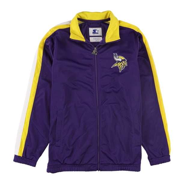 Chaqueta de los Minnesota Vikings para hombre Starter morado mediano