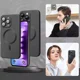 thumbnail image 3 of Funda Para iPhone 15 Pro Max Compatible Con Magsafe Tpu Suave Negro Magsafe Black, 3 of 6