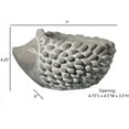 thumbnail image 4 of Classic Home and Garden Cement Buddies Indoor/Outdoor Planter with Drainage Hole — Large Hedgehog, Natural Gray, 7", 4 of 5