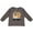 Charcoal Grey, variant on 2nd Birthday Party Animal Ark Boys or Girls Long Sleeve Toddler T-Shirt